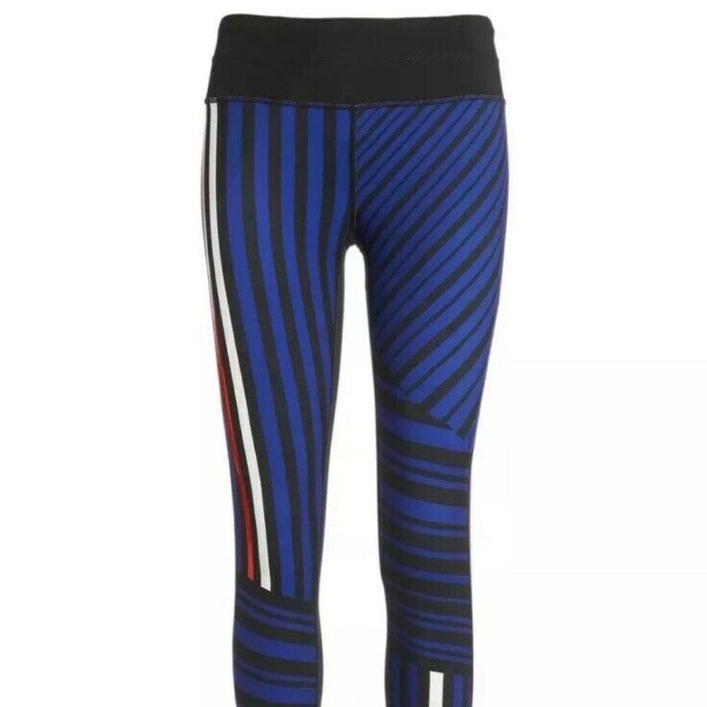 Athleta Sketch Sonar 7/8 Multicolor Tights XXS - Picture 3 of 5